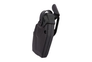 Safariland SafariVault RDS Level 3 Duty Holster Fits GLOCK 17/19 with TLR-7 is right-hand oriented.